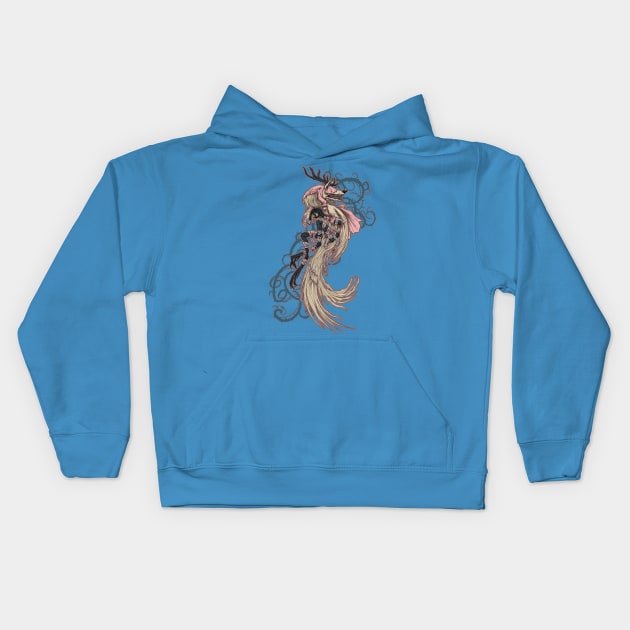 Vicar Amelia - Bloodborne (no text version) Kids Hoodie by August